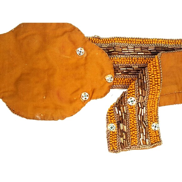 Gorgeous Antique Art Deco Flapper Handmade Beaded Belt-Vintage 1920\'s AS-IS main image 16